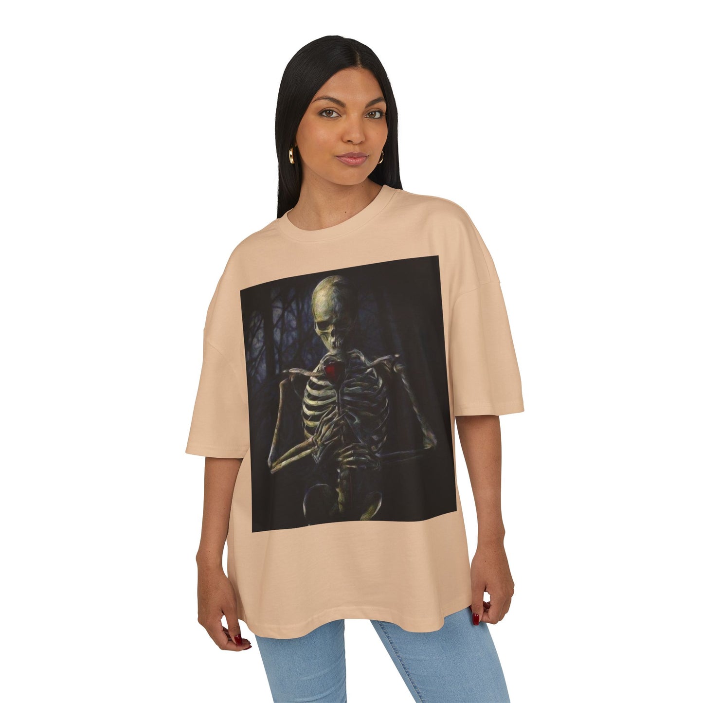 Gothic Skeleton Graphic Tee - Unisex Ultra Heavy Cotton T-Shirt