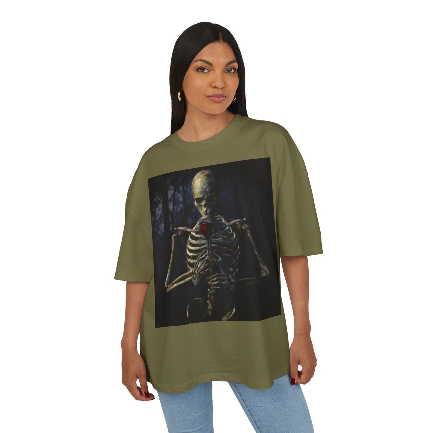 Gothic Skeleton Graphic Tee - Unisex Ultra Heavy Cotton T-Shirt