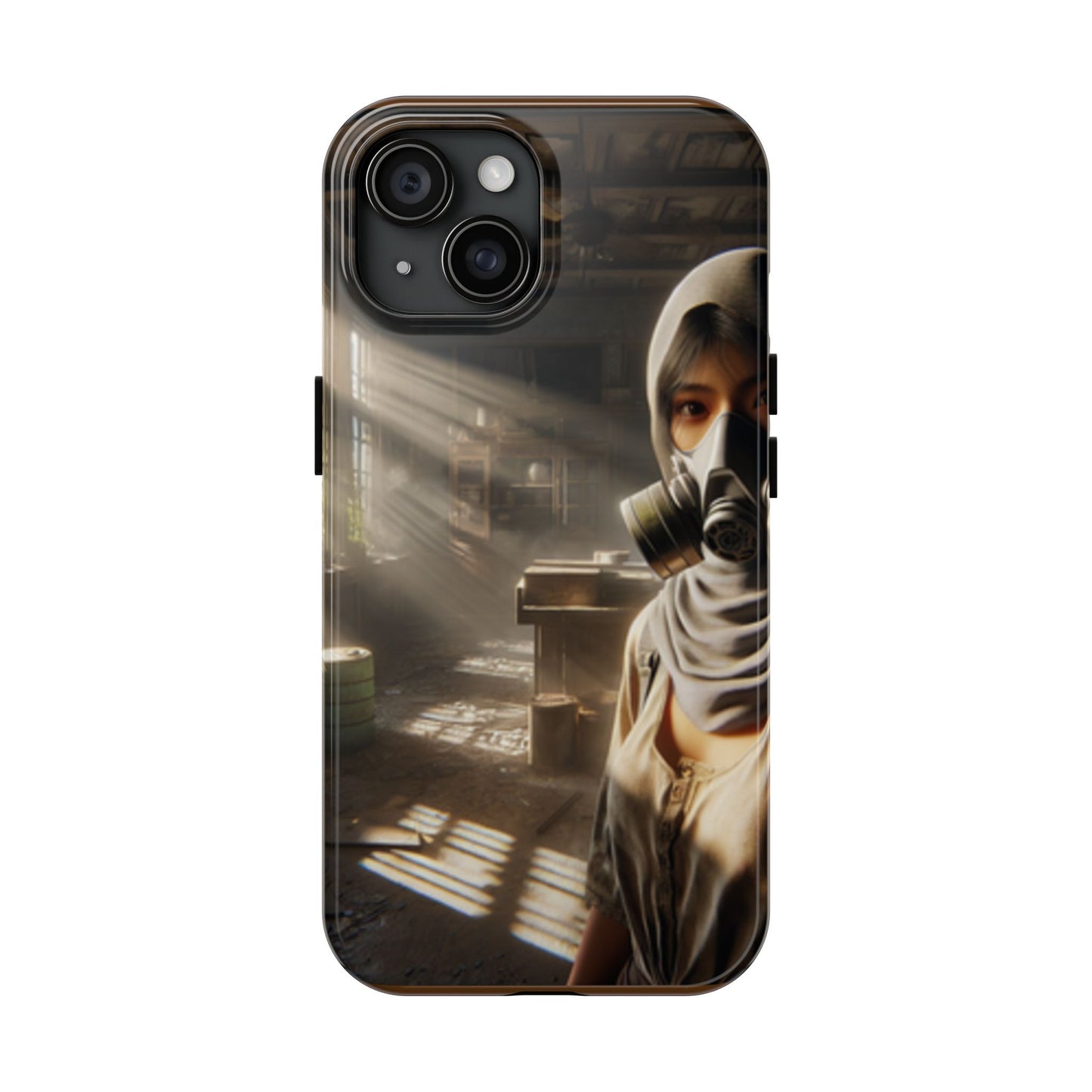 Tough Phone Cases - Stylish Protector with Unique Gas Mask Design