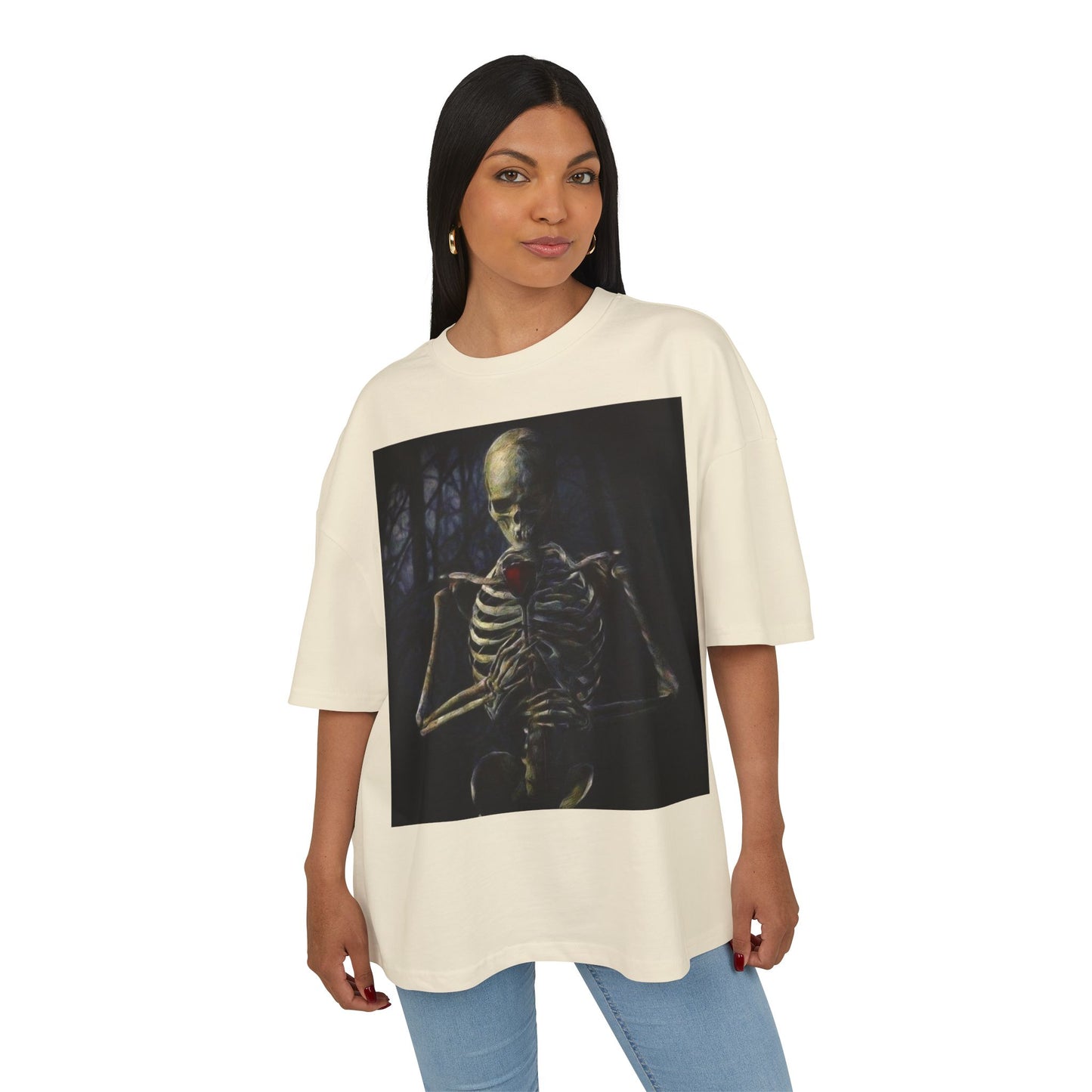 Gothic Skeleton Graphic Tee - Unisex Ultra Heavy Cotton T-Shirt